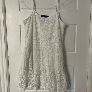 Almost Famous Ivory Floral Dress